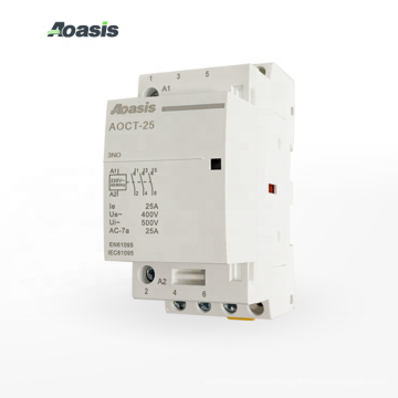 AOASIS AOCT-25 3NO 3p 25a 220V coil ac modular contactor automatic operated , installation contactor